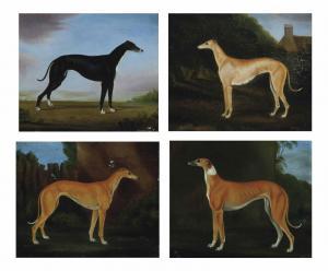 GYLL Gordon 1849,Favourite greyhounds: Sam Slick; Silesia; Sherwood,1849,Christie's GB 2011-12-16