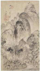 GYOKUDO Uragami 1745-1820,True Flavor of the Mountain,Christie's GB 2020-09-24