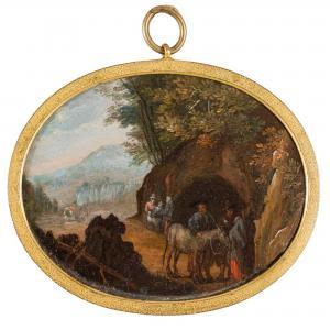 GYSELS Pieter 1621-1690,Paesaggio con figure,Wannenes Art Auctions IT 2022-02-08