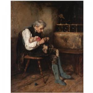 GYSIS Nicholaos 1842-1901,GRANDFATHER AND GRANDSON,Sotheby's GB 2007-11-14