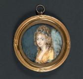 HÉNARD Charles 1757-1812,Portrait d'Eugénie REVEL,Binoche et Giquello FR 2016-11-30