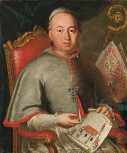 HÖLZL Andreas 1770-1795,Ritratto di Mons. Vescovo Francesco Kam,Finarte IT 2006-10-05