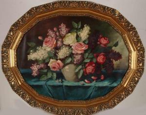 HÖPPNER A,Vase with roses,1930,Twents Veilinghuis NL 2020-01-10