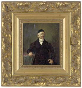 HöSCH Eduard 1843-1908,Portrait of a Jewish gentleman,1885,Christie's GB 2007-01-10