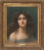 H. DE MIRMONT,Portrait of a lady,Eldred's US 2015-06-25