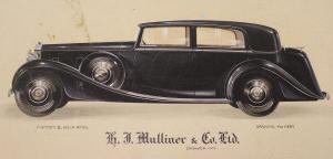 H J MULLINER & CO LIMITED,Phantom III.Rolls Royce.Drawing No 6289,Moore Allen & Innocent 2016-10-28