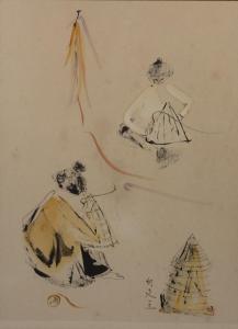 Ha Van Vuong Lucienne 1914-1990,The Hat Makers,Mallams GB 2021-06-23