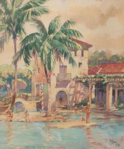 HAAG Bill,''Venetian Pool-Coral Gables'',1942,Burchard US 2010-12-12