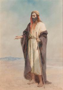 HAAG Carl 1820-1915,A Bedowee of the Howareen Tribe,1874,Bonhams GB 2024-03-12