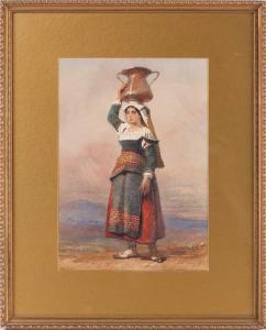 HAAG Carl 1820-1915,The Water Carrier,1857,Dawson's Auctioneers GB 2022-11-24