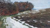 HAAKE August 1889-1915,Fields in late winter in the uplands,1911,Stahl DE 2017-12-02