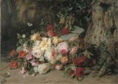 HAANEN Adriana Johanna 1814-1895,Julÿ rozen,1862,Christie's GB 2003-04-29