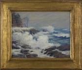 HAAPANEN John Nichols 1891-1968,coastal landscape,Pook & Pook US 2005-10-28