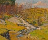 HAAPANEN John Nichols 1891-1968,Rushing Waters in Spring,1927,Skinner US 2018-09-21