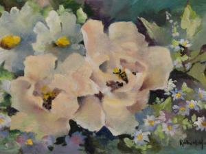 HABER Robert 1929-1998,Flowers,5th Avenue Auctioneers ZA 2016-10-16