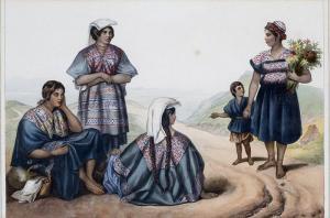 HABES CARL NEBEL 1802-1855,Escena costumbrista de Indias de la sierra al S.E.,1836,Alcala 2018-03-21