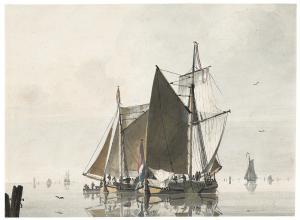 HACCOU Johannes Cornelius 1798-1839,THE DUTCH SHIP "JOHANNA",Sotheby's GB 2019-01-30