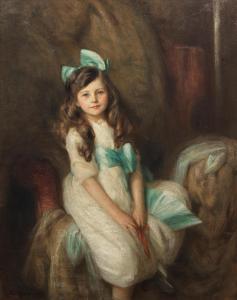 HACKER Arthur 1858-1919,Portrait of Imelda Wendy Whitworth,1914,Bonhams GB 2023-03-29