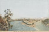 HACKERT Carl Ludwig 1740-1796,Vue de la Jonction de l'Arve & du Rhône,Dobiaschofsky CH 2010-11-10