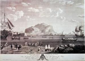 HACKERT Georg Abraham 1755-1805,Veduta del Porto e Badia di Palermo,Vincent Casa d'Aste 2016-05-26