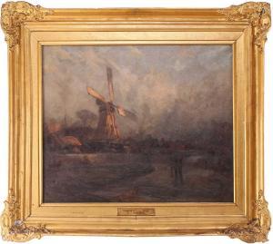 HACKMAN Frederick James 1800-1900,The Mill, Rye,19th-20th century,Dawson's Auctioneers GB 2023-03-30