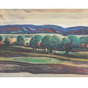 HADDOCK Arthur Earl 1895-1980,Landscape,1980,Ripley Auctions US 2022-02-19