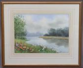 HADDOW D 1900-1900,river landscape,Denhams GB 2021-07-28