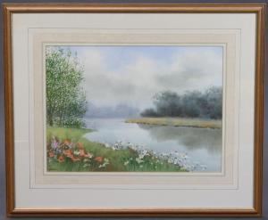 HADDOW D 1900-1900,river landscape,Denhams GB 2021-06-30