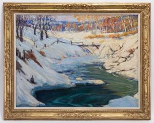 HADER Elmer Stanley 1889-1973,Little Falls, New York,1913,Dallas Auction US 2018-05-16