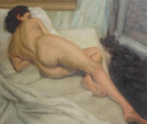 HADERMANN ANDRE,Lying nude,Bernaerts BE 2009-12-14