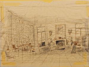 HADLEY ALBERT 1920-2012,Interior design,1998,Rosebery's GB 2022-01-26