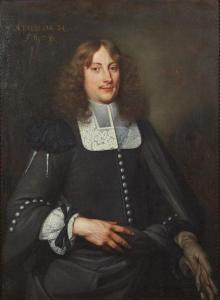 HAENEMAN Adrien 1603-1671,Portrait d'homme âgé de 24 ans,Mercier & Cie FR 2020-10-11