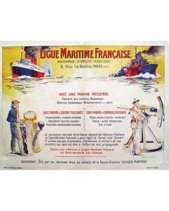 HAFFNER L,Ligue Maritime Française,1920,Artprecium FR 2020-07-09