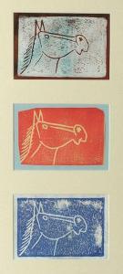 HAFFORD Dale 1900,Three Horses,Skinner US 2004-11-19
