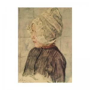 HAGE Matthijs 1882-1961,portrait of a volendam girl,Sotheby's GB 2004-09-27