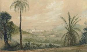 HAGEDORN Friedrich 1814-1889,Emperor Pedro II's Fazenda Santa Cruz, Brazil,Christie's GB 2007-05-31