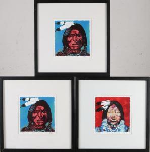 HAGEN Espen Greger 1964-2008,Indian portraits,Twents Veilinghuis NL 2021-07-08