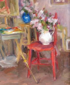HAGEN Peter 1944,Still Life in My Studio,Simpson Galleries US 2014-09-28