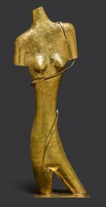 HAGENAUER Carl 1872-1928,Female torso in brass,1925,Galerie Koller CH 2018-06-28