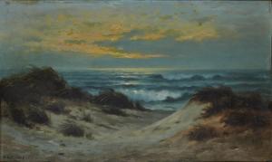 HAGERUP Nels 1864-1922,Seascape with sand dunes,Rosebery's GB 2023-06-06