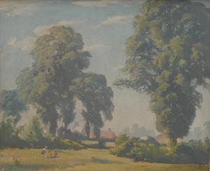 HAGG ARTHUR THOMAS 1895-1962,The Picnic,Bamfords Auctioneers and Valuers GB 2014-07-04
