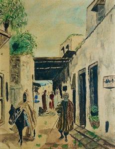 HAGG H 1800-1900,Rue Bab Suika à Tunis,1896,Tajan FR 2012-02-10