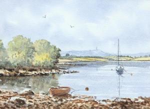HAGGAN John S 1946-2021,Strangford Lough,Gormleys Art Auctions GB 2015-04-14