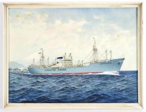 HAGIWARA Takuya,Chastine Maersk,1958,Mossgreen AU 2013-10-22