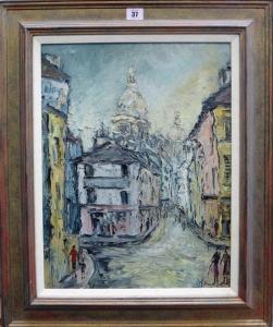 HAHN George 1900-1900,View towards Sacre Coeur,20th century,Bellmans Fine Art Auctioneers 2019-11-16
