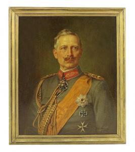 HAHN Robert 1883-1940,PORTRAIT OF KAISER WILHELM II,1919,Sworders GB 2014-06-03
