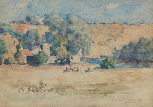 HAIG James Hermiston 1885-1919,Landscape,1991,Hindman US 2019-09-19