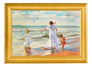 HAINES E,A Day at the Beach,New Orleans Auction US 2023-01-27