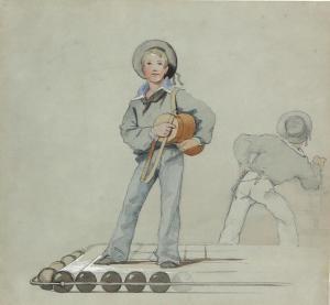 HAINSSELIN henry 1843-1853,A boy seaman,19th century,Ewbank Auctions GB 2020-03-19