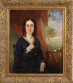 HAINSSELIN henry 1843-1853,Portrait of a Young Lady,Tooveys Auction GB 2013-03-19